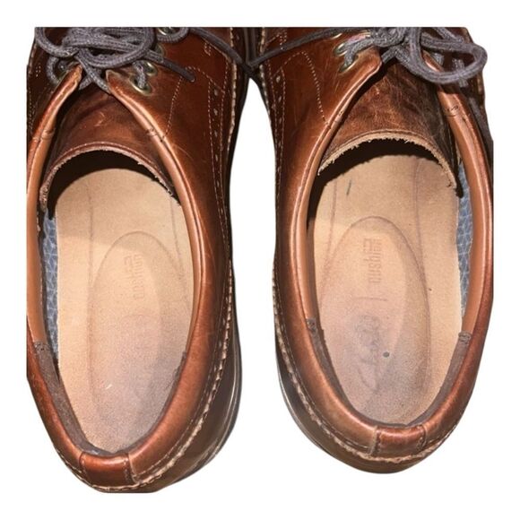 Clarks Wingtip Oxford – Brown Leather, Men’s Size 10.5 - Picture 3 of 7